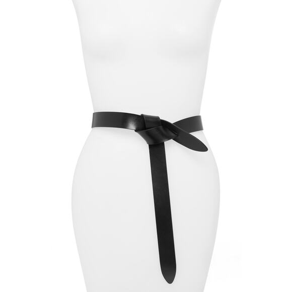 Isabel Marant 'Lecce' Black Leather Belt Size M - Picture 1 of 5